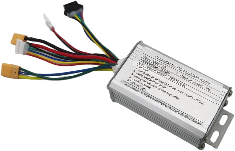 ControllerDisplay Assembly for Kugoo Kirin S1 Kukirin S1 Electric Scooter Motor Controller and Instrument Replacement Accessories (Controller)