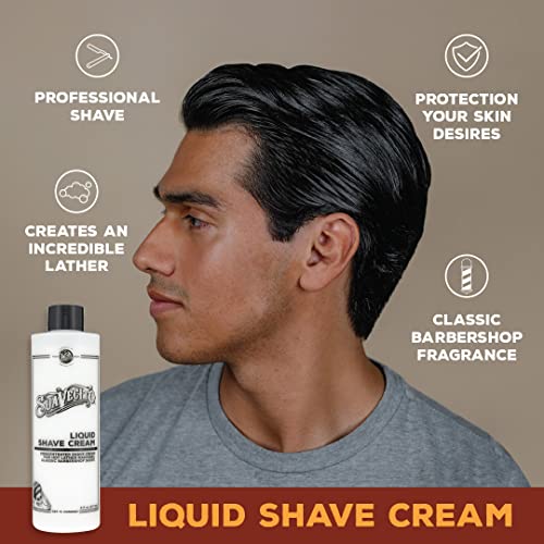 Suavecito Liquid Shave Cream 8 Oz. Men's Shaving Professional Product For Machine Use Only #TOP2