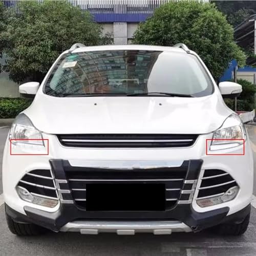 Lámpara antiniebla DRL LED para Ford Kuga Escape 2013-2017 con intermitente dinámico 3