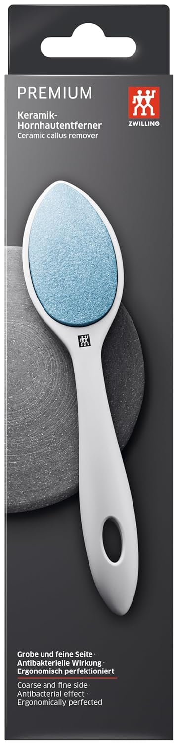 ZWILLING TWINOX Premium Ceramic Callus Remover Rasp, White