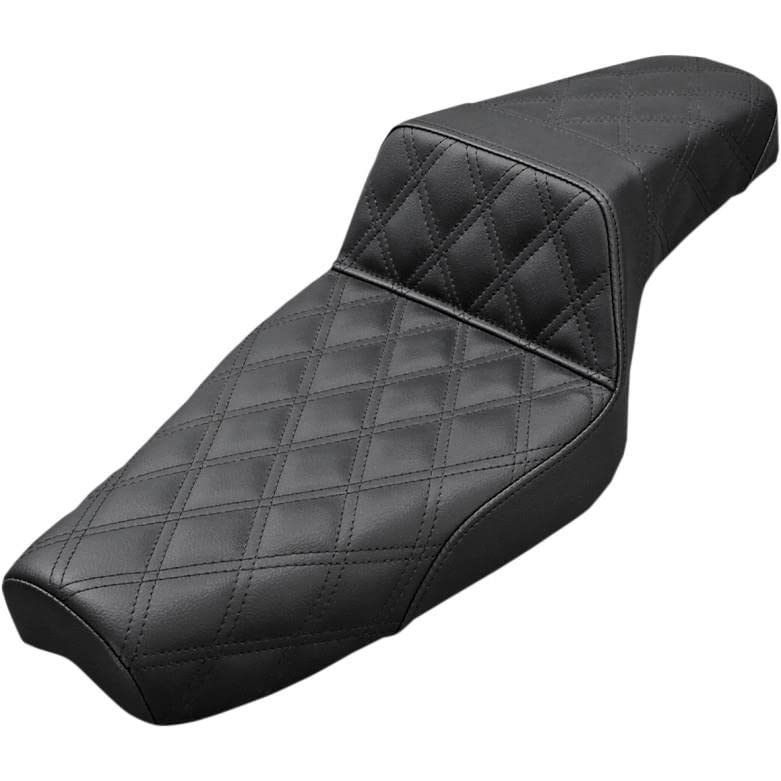 Saddlemen 807-03-175 Step-Up Full Lattice Stitch Seat - Black