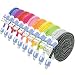 Micro USB Charger, Besgoods 10PCS Long (2m/6ft) Colorful High Speed Fast Durable Nylon Braided Micro USB Charging Data Cable for Android, Samsung Galaxy S6 edge/Note 5, HTC, LG, and more