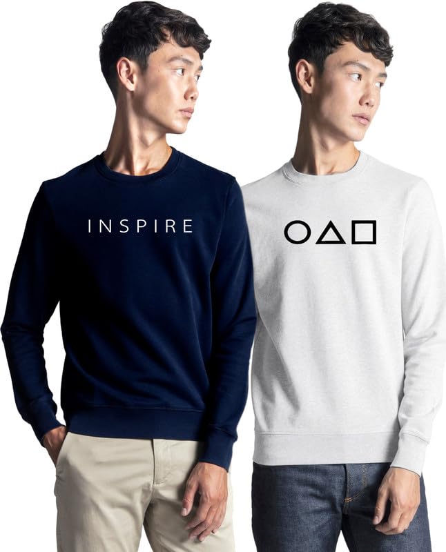 Duffers Stylish Sweatshirt Combo: Set of 2, Full Sleeve, Available in Sizes S to XXL