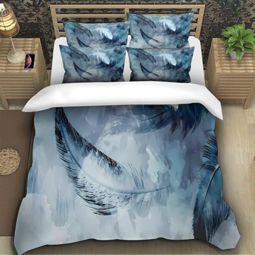 Housse de couette fermeture éclair 140x200 en microfibre infroissable - 5
