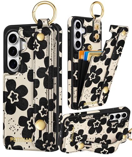 Coque Samsung S26 avec porte-cartes et bracelet pour libérer vos mains