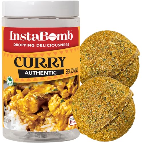 Curry Bombs, Delicious Spice Rich in Traditional Flavor, Pre-Meas...