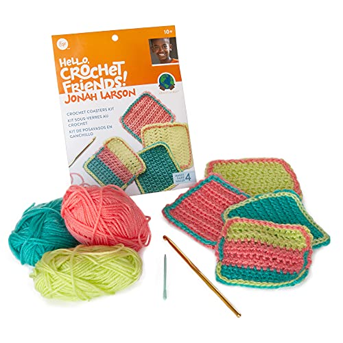 Boye Jonah Larson Crochet Friends - Coasters KIT, Multicoloured, 5PCS - Image 3