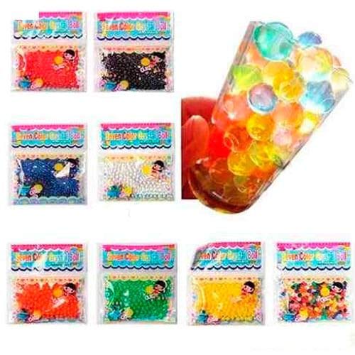 Bolas de Gel Orbeez 1.000 und Cresce na Água Até 3Cm Sortidas