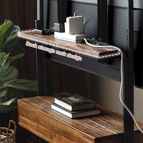 Soporte móvil para TV ajustable con ruedas para 45-75 pulg. miniatura 6