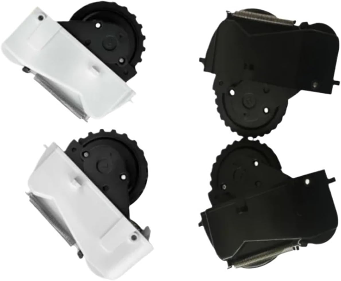 Compatible for 360 ，S6 Robot Vacuum Cleaner Accessories Replacement Motor Left and Right Walking Wheel Spare Parts(Black)