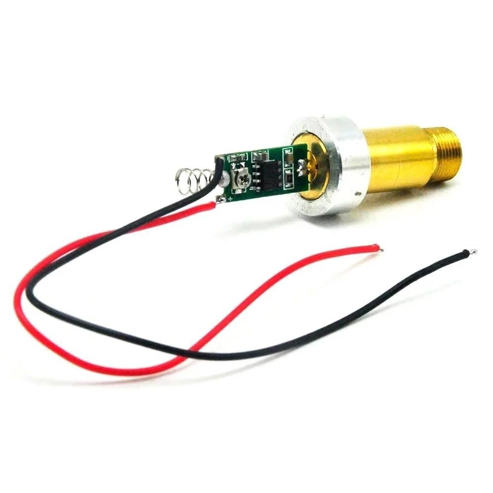 Módulo de Diodo Láser Verde 532nm - 200mW con Controlador y Disipador