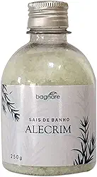 Sais De Banho Espumante Alecrim Hidromassagem Relax 250 G