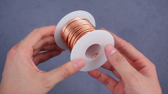 Image of Therwen 30ft 10 Gauge Copper Wire for Gardening, Electroculture, Bonsai, Jewelry Making Beading DIY Craft Pure Bare Wire Spool