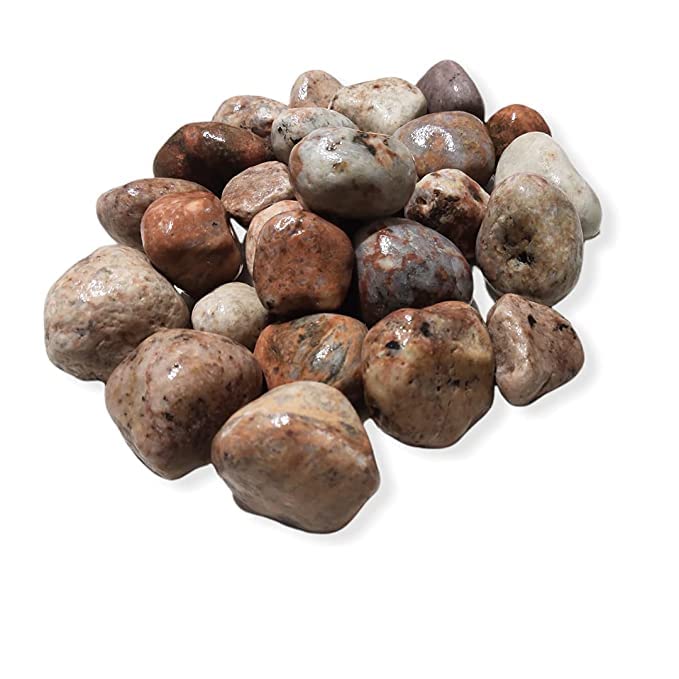 Pack of 3kg Pebbles Mystique Unpolished River Stone Garden Home Decor Wooden Table Decorative Landscaping and Garden Stone-image-36