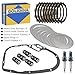 Clutch Kit & Friction Steel Plates Gasket Compatible with Suzuki Intruder 1500 VL1500 1998-2009 Boulevard VL1500 T C90 C90T 2005-2009