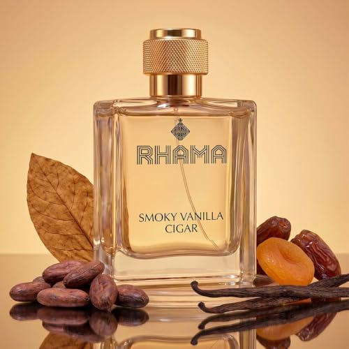 RHAMA Smoky Vanilla Cigar Eau de Parfum, 50 ml - Image 3