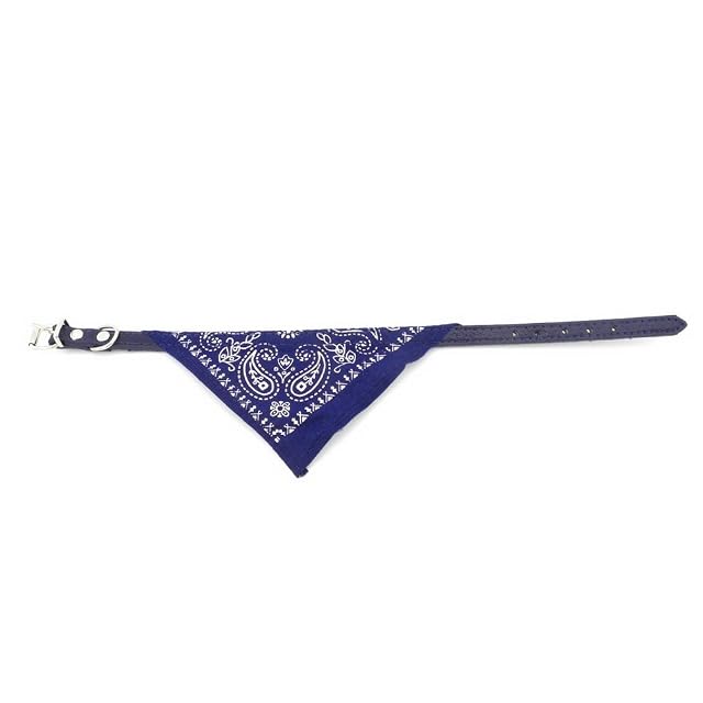 SELMAI Collar de Perro con Bandana unida Ajustable Mascota Cachorro Gatito Perrito triángulo pañuelo Bufanda…