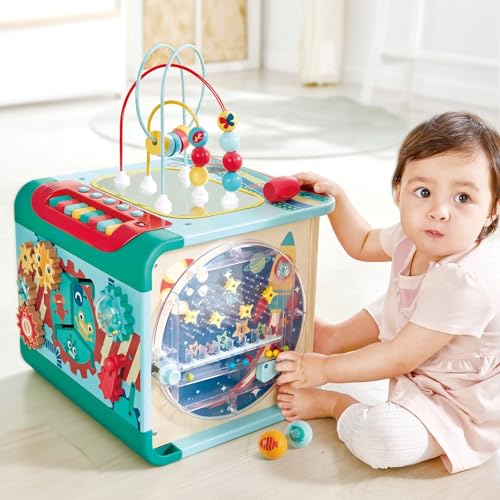 Cubo Mágico Hape Explora y Aprende para el Desarrollo Infantil 5