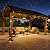 Aoxun 12' x 14' Outdoor Wood Gazebo, Hardtop Gazebo Permanent Wooden Pavilion with Galvanized Steel Gable Roof, for Patio, Garden, Deck, Cedar Wood