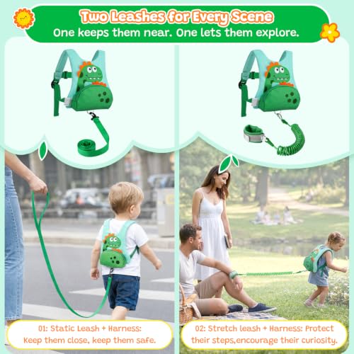 Image of Dr.meter 3 in 1 Toddler Harness Leash with Key Lock for Boys Girls