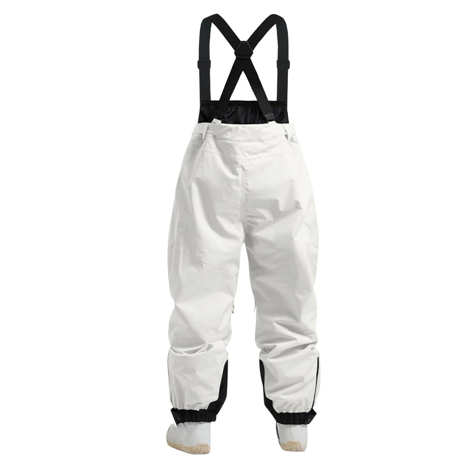 Pantaloni da sci da uomo, impermeabili, antivento, in softshell, con calda imbottitura, da snowboard, da sci, da trekking, da sci