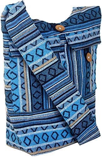 Image of SUVASANA Large Sling Shoulder Bag for Men Women Casual Comfortable Everyday Purse Travel Women's Cross-body Bags