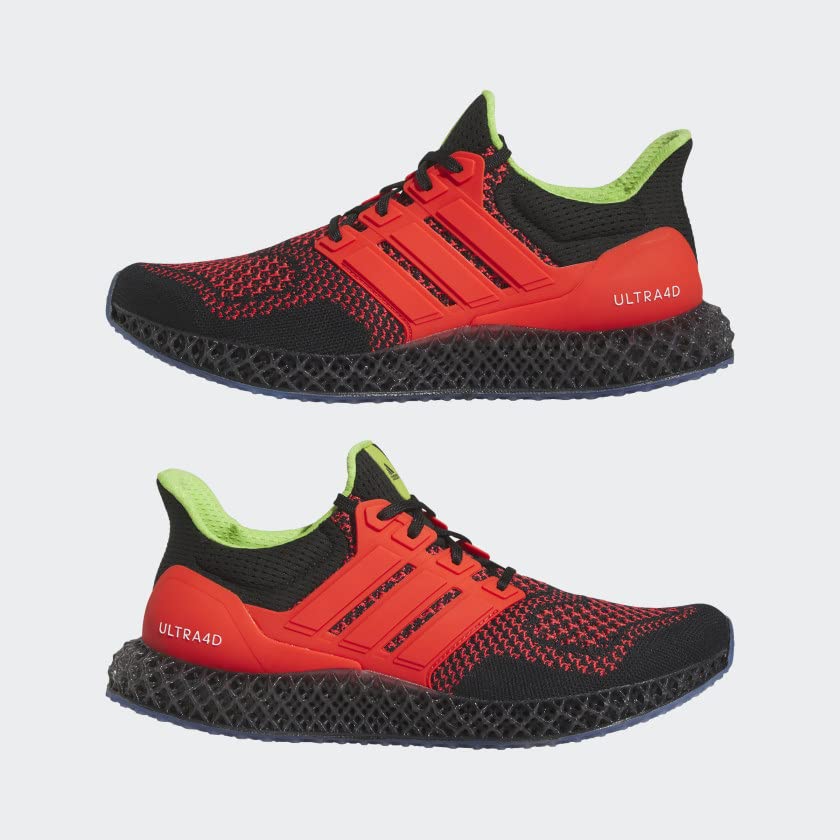 Image of adidas Ultra 4D Shoes Men's, Black, Size 5