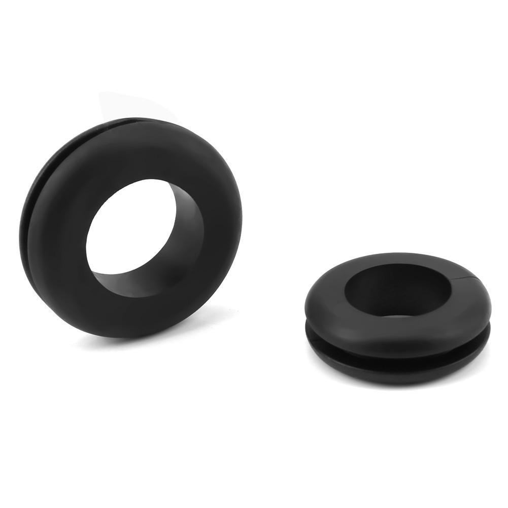 8 rozmiarów zestaw 180 sztuk gumowych tulejek z tworzywa sztucznego, przepust kablowy, gumowe zatyczki, uszczelka elektryczna, zestaw uszczelek 1/4", 5/16", 3/8", 7/16", 1/2", 5/8", 7/8", 1" do rur