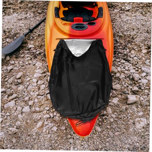 Cubierta de asiento para kayak Gatuida protector ajustable de cabina negro 6