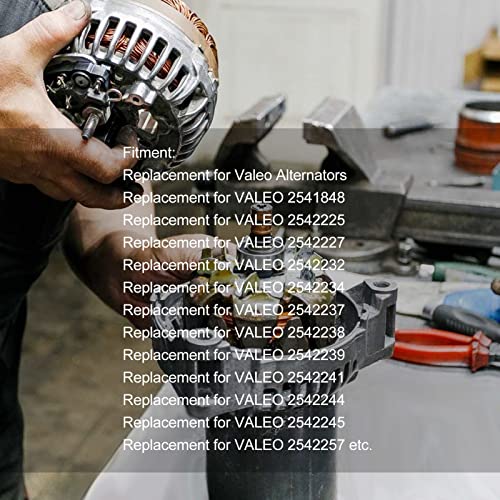 230090, Motor Repair Kit Alternator Brushes Set Direct Replacement Copper Slip Ring For Auto #TOP6