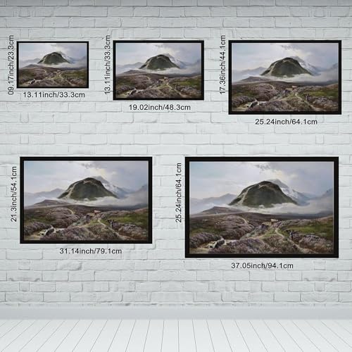 Tableau Ben Nevis Sidney Richard Percy impression toile 40x61 cm - 2