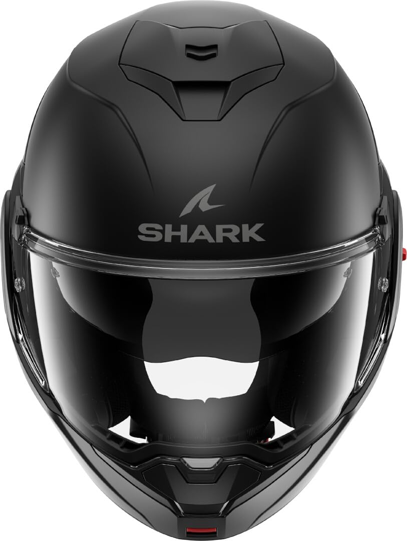 Shark, Casco Moto Modular OXO Blank Black Mat KMA