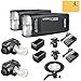 Produktbild GODOX AD200 TTL 2.4G HSS 1/8000s 2X Pocket Flash Light Double Head 200Ws with 2900mAh Lithium Battery Flashlight Flash Lightning+GODOX AD-B2 Dual Power Flash Head S-Type Bracket Double Lamp Holder