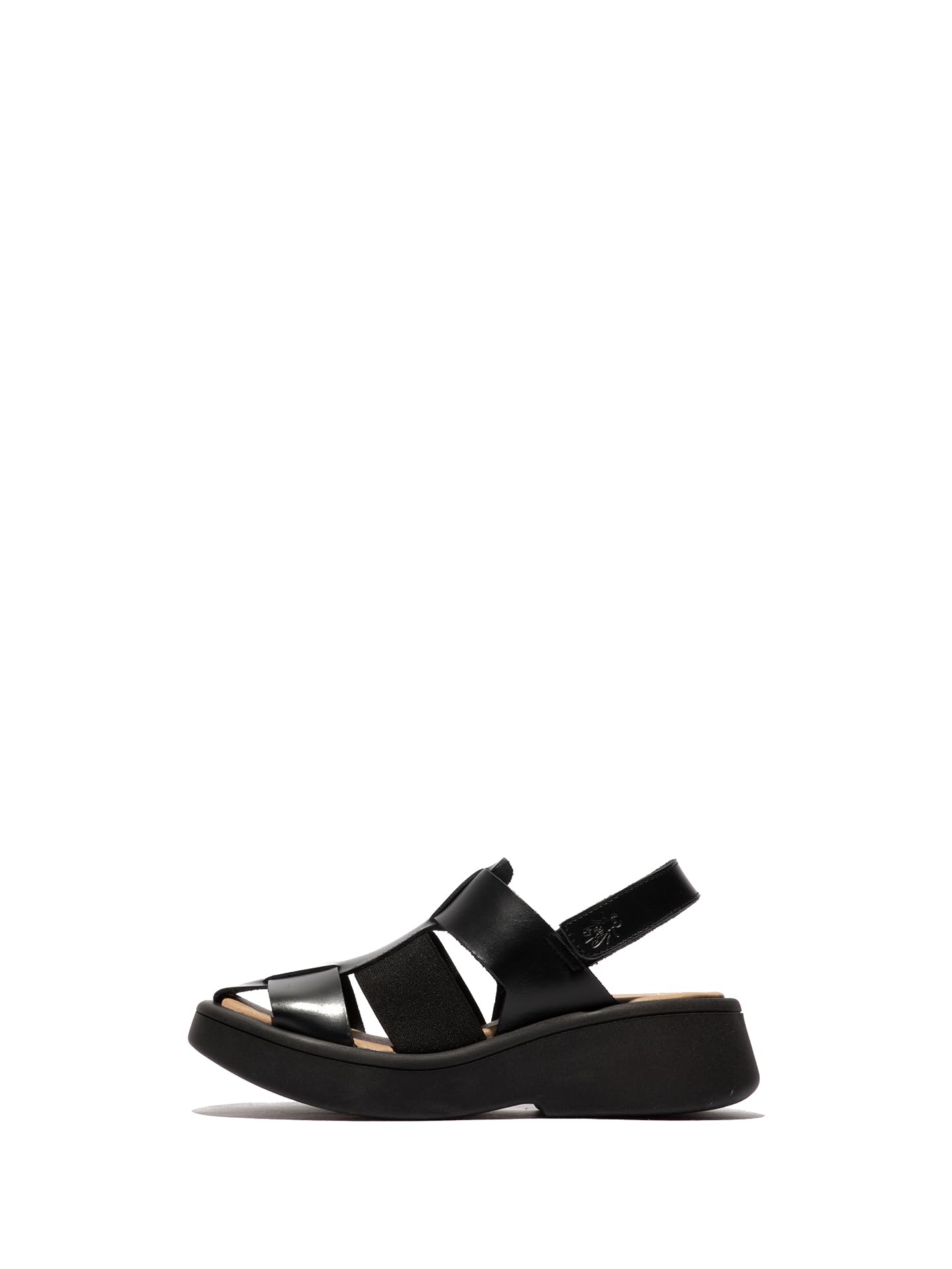 Fly London MING201FLY, Sandal Women's Fashion Shoes, BLACK, 7