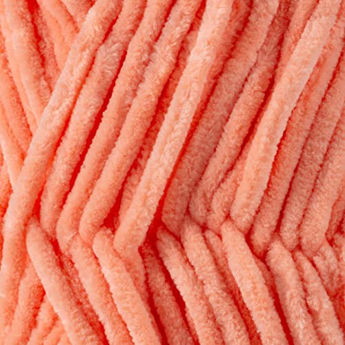 3 Skeins of Sensy Velvet Yarn for Crocheting Baby Blanket Yarn, Chenille Yarn, Amigurumi Yarn, 3.5 oz, 132 Yards - Image 2