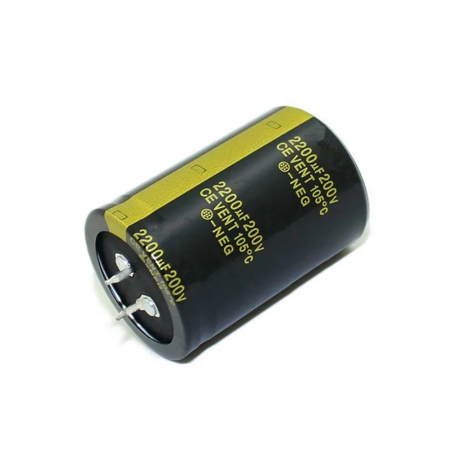 Lot de 2 à 5 condensateurs électrolytiques en aluminium haute fréquence basse impédance 30 x 70 mm 200 V 2200 UF 35 x 50 30 x 70 mm