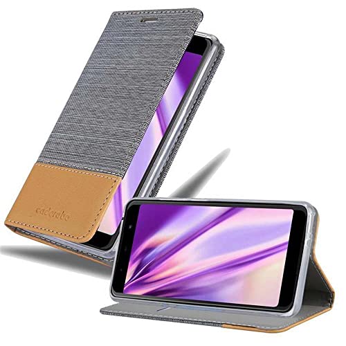 Cadorabo Custodia A Libro Per WIKO VIEW MAX | Cover Portafoglio In Similpelle Con Chiusura Magnetica, Vani Carte E Funzione Stand - Colore Bruno Café - 3
