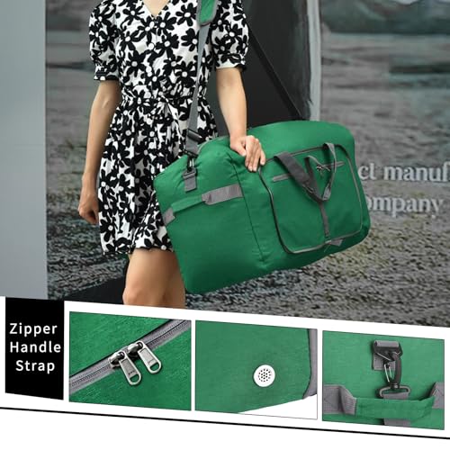 Image of Felipe Varela Foldable Duffle Bag for Travel Weekend Overnight Gym Camping