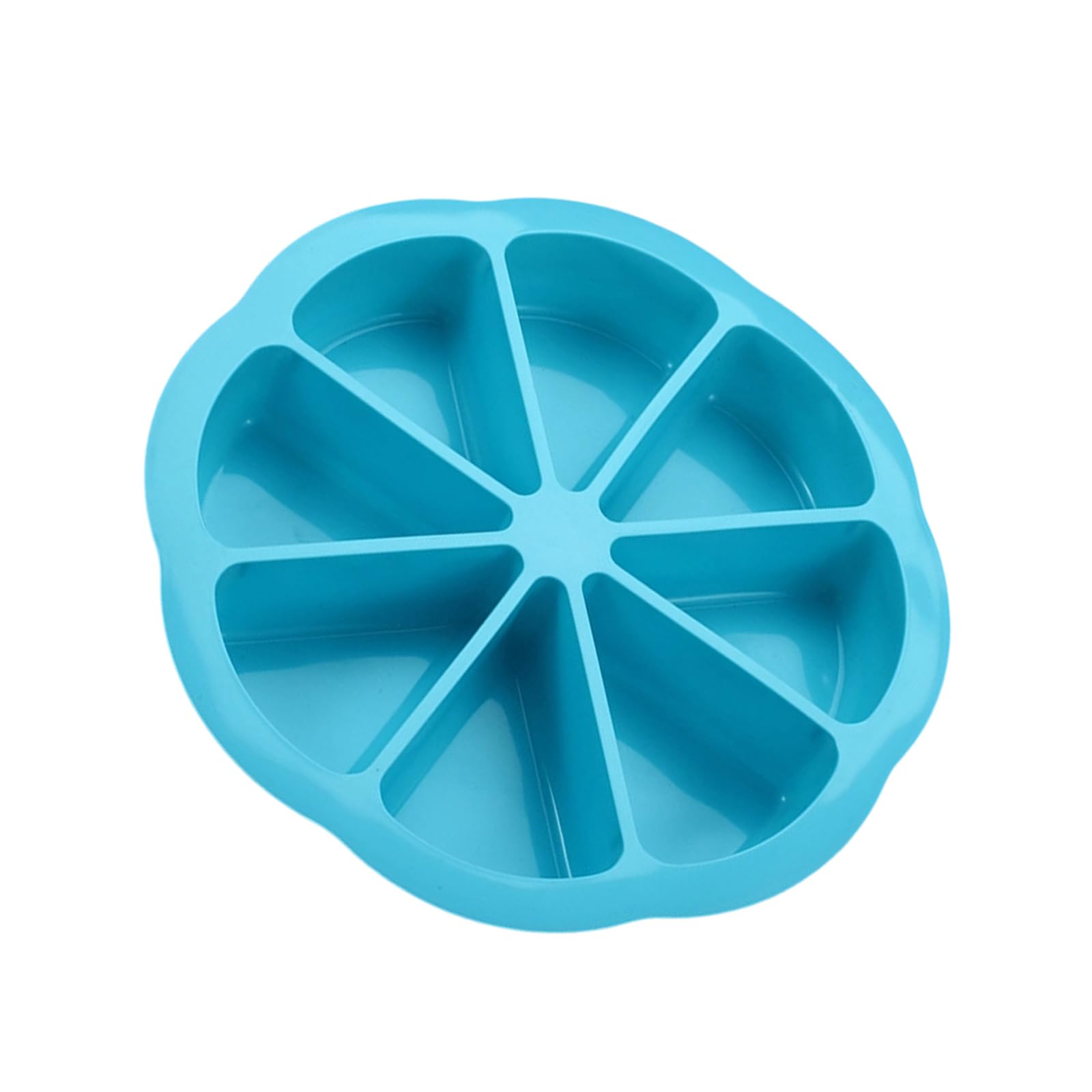 LXJLXD Innovative Silicone Dessert Maker Nonstick Cake Baking with 8 Triangles for Professional and Home Use Trilateral Baking Cast