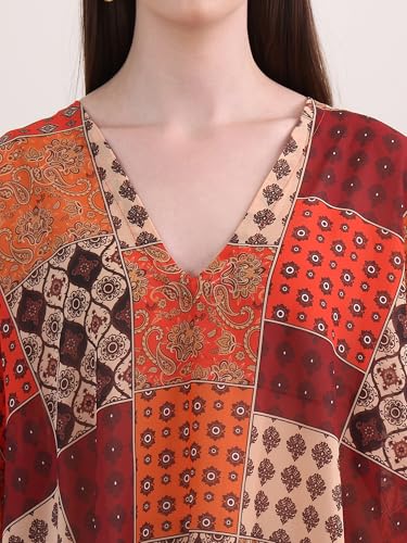 Image of PURVAJA Women's Maxi Co-Ords (Razy-019-020)