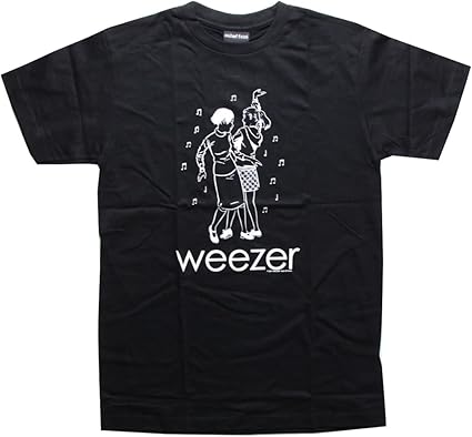 Amazon | [wall of fame] ロックTシャツ 半袖 Weezer ウィーザー