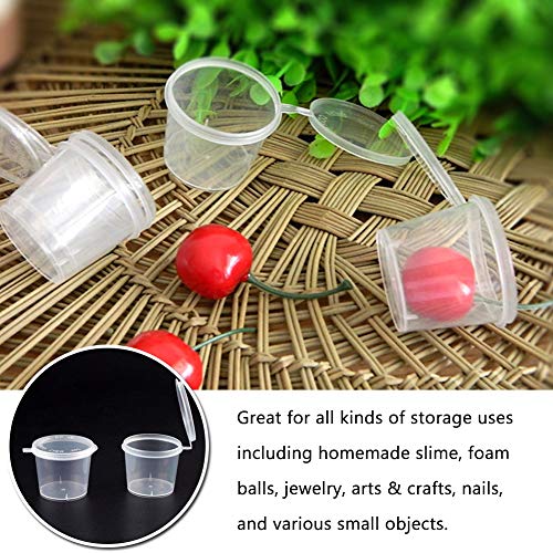 INTVN Slime Contenitore 50 Pezzi Contenitore di