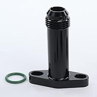 Vista 4 de AC PERFORMANCE Aluminio Turbo Válvula de Drenaje AN10 Macho 38mm Compatible con GTX, Serie G, Negro