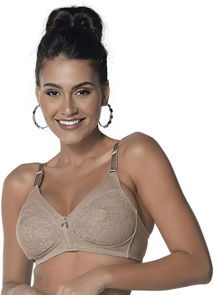 Sutiã Colonial DeMillus 61383 Bege Rosado Tamanho:50