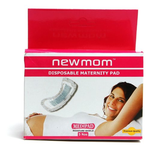 Dynamnic New Mom Maternity Pads - Medi (5 piece /Pack) (Pack of 4) (B01DJ34T6K) Amazon Price History, Amazon Price Tracker