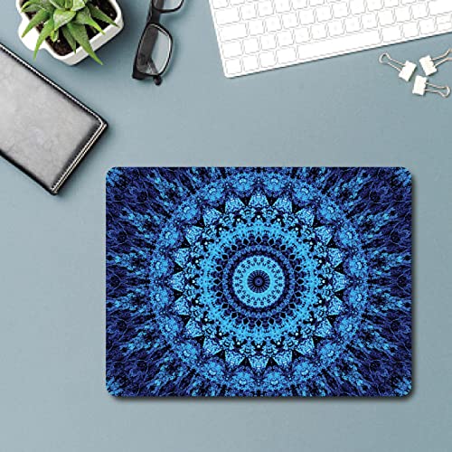 woopme® Attractive Mandala Art Mouse Pad Anti Skid Gaming Mouse Pad for Office Home Desktop Laptop Computer Accessories Kids Boys Girls (24 x 20 CMs) - Image 3