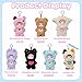 Mckkymi Plush Blind Box, Kawaii Nommi Cute Series Stuffed Blind Box Doll 1PC, Kawaii Mystery Plush Toys Collectible for Birthday Gift (1 of 7 Possible Styles)