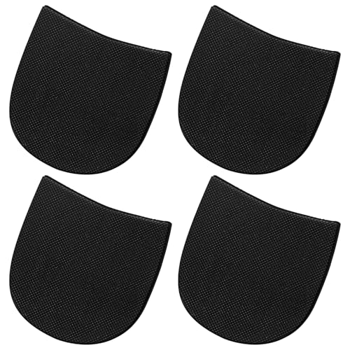 Teaaha 4PCS Shoe Heel Repair Patches Non-Slip Heel Caps