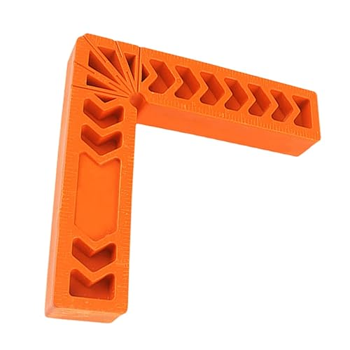 1 regla posicionadora de ángulo recto para mediciones precisas, herramienta de carpintería para carpinteros, proyectos de bricolaje, trabajos de