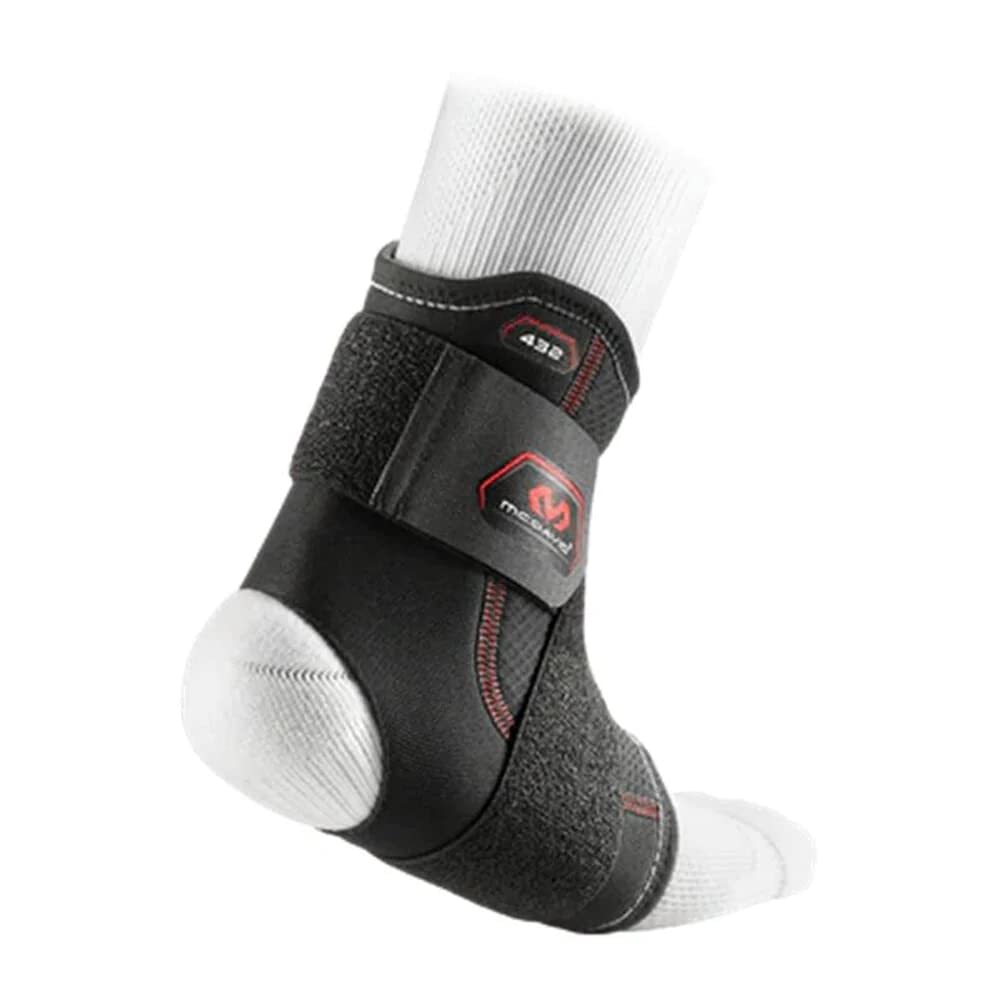 McDavid432 Ankle Support With Strap (Black, Large)